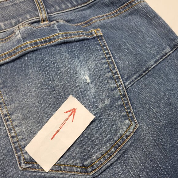 Torrid Jeans Womens 24R Plus Bombshell Skinny Premium Stretch Tummy Panel 44X27 - Picture 6 of 16